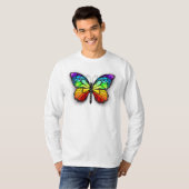 T-shirt Monarque papillon arc-en-ciel (Devant entier)