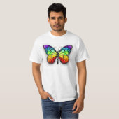 T-shirt Monarque papillon arc-en-ciel (Devant entier)