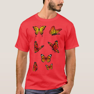 T-shirt Monarque papillon design