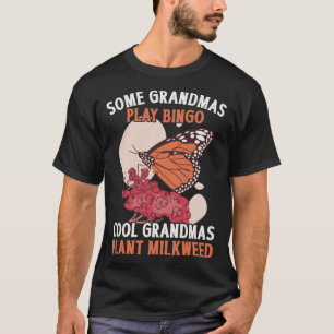 T-shirt Monarque papillon grand-mère Plante légumineuse