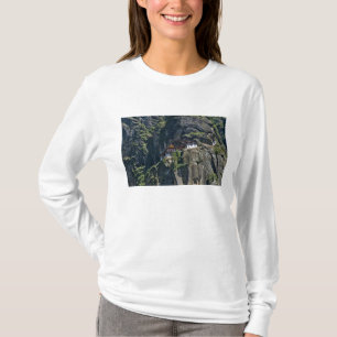 T-shirt Monastère de Taktsang sur la falaise, Paro, Bhouta