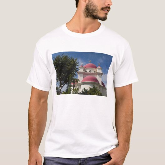 T-shirt Monastère orthodoxe grec (Devant)