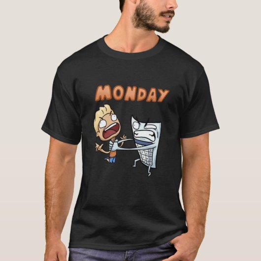 T-shirt Monday Madness The Calculator's Revenge (Devant)