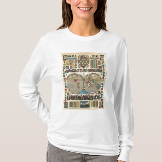 T-shirt Monde à une vue (Devant)