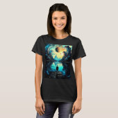 T-shirt Monde Abstrait (Devant entier)