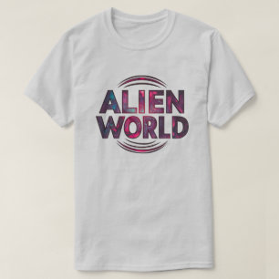 T-shirt Monde alien
