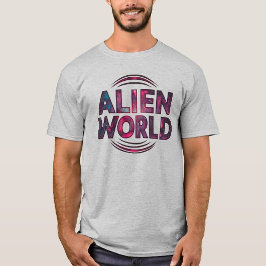 T-shirt Monde alien (Devant)