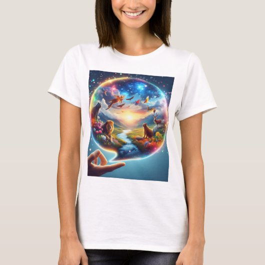 T-Shirt Monde Créatif (Devant)