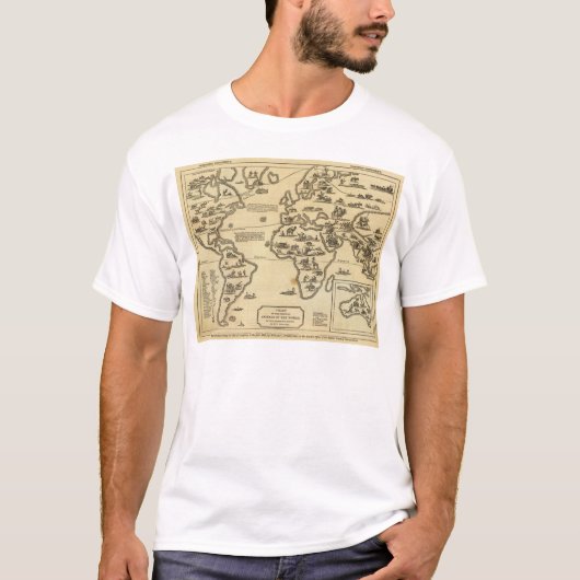 T-shirt Monde d'animaux (Devant)
