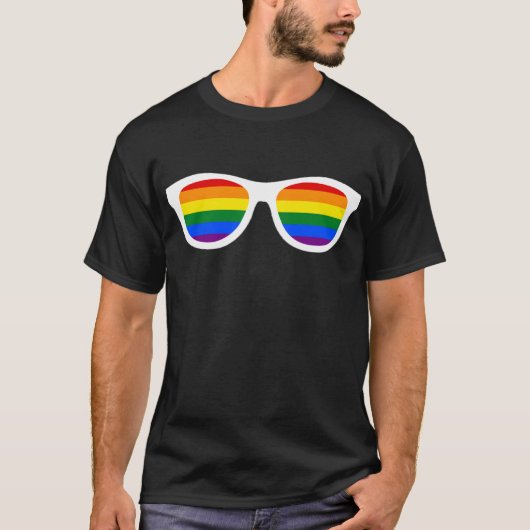 T-shirt Monde d'arc-en-ciel (Devant)