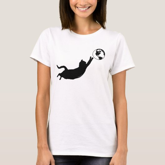 T-shirt Monde de chat (Devant)