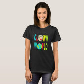T-shirt Monde de Clowns (Devant entier)