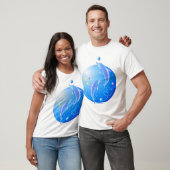 T-shirt Monde de dauphin (Unisexe)