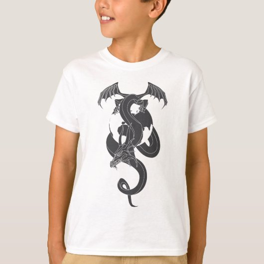 T-shirt Monde de Dragon (Devant)