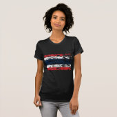 T-shirt Monde de drapeau de la Thaïlande (Devant entier)