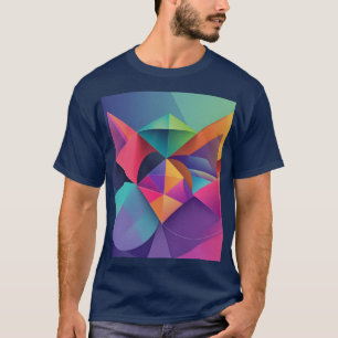 T-shirt Monde de formes géométriques