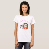 T-shirt Monde de l'art daruma (Devant entier)