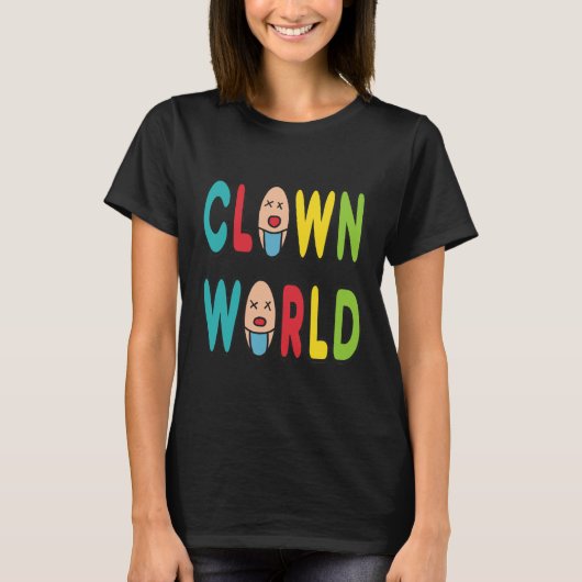 T-shirt Monde des clowns (Devant)