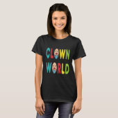 T-shirt Monde des clowns (Devant entier)