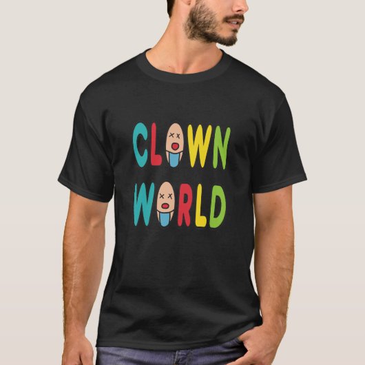 T-shirt Monde des clowns (Devant)