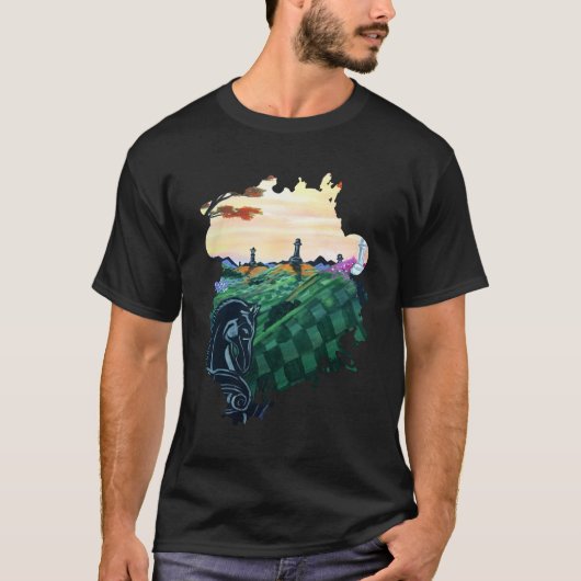 T-shirt Monde des échecs (Devant)