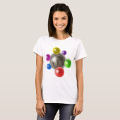 T-shirt Monde des globes (Devant entier)