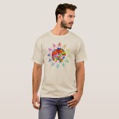 T-shirt Monde diversifié (Devant entier)