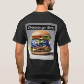 T-shirt monde du cheeseburger (Dos)