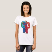 T-SHIRT MONDE ET TURQUIE HUG (Devant entier)