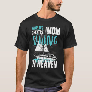 T-shirt Monde Grande Maman grand-mère voile au ciel Famil
