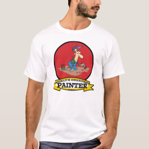 T-SHIRT MONDE LE PLUS GRAND PEINTRE HOMME CARTOON