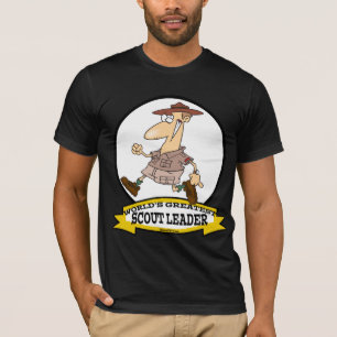 T-SHIRT MONDE LE PLUS GRAND SCOUT LEADER HOMME CARTOON