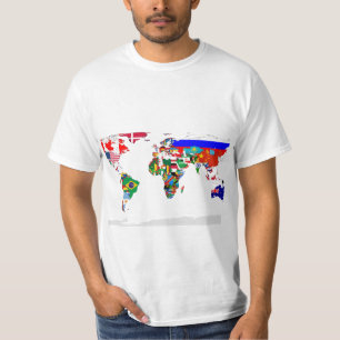 T-shirt Monde marqué