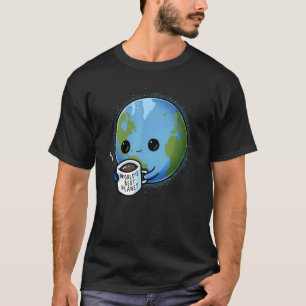 T-shirt Monde Meilleur environnementaliste Planète Terre M