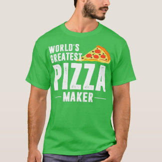 T-shirt Monde plus grand fabricant de pizzas