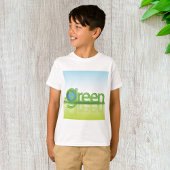 T-shirt Monde vert