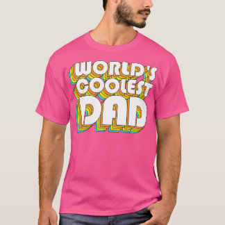 T-shirt Mondes le plus frais Papa Awesome Papa Cadeau