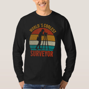 T-shirt Mondes le plus froid Surveyor Surveyor Retro Style