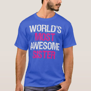 T-shirt Mondes les plus merveilleux Soeur mignonne Big Bro