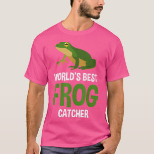 T-shirt Mondes Meilleur Capteur de grenouilles Garçons Cad