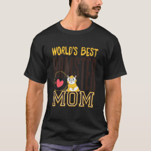 T-shirt Mondes Meilleur Hamster Maman Pour Hamster