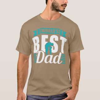 T-shirt Mondes meilleur papa père papa famille Fête des pè