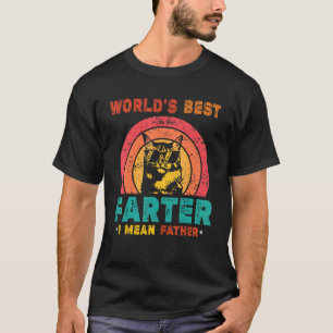 T-shirt Mondes Meilleur Plus Loin Je Veux Dire Père Meille