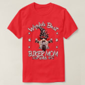 T-shirt Mondes Meilleur Vélo Maman Pour Grand-Mère Funny V (Design devant)