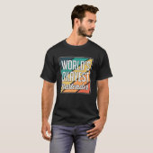 T-shirt Mondes Okayest Bartender Barkeeper (Devant entier)