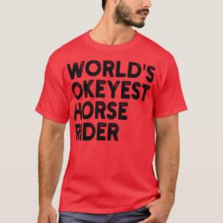 T-shirt mondes okeyest cheval cavalier 2