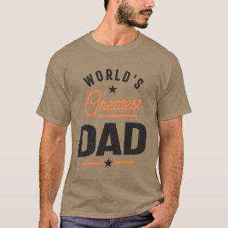 T-shirt Mondes plus grand papa père et grand-père