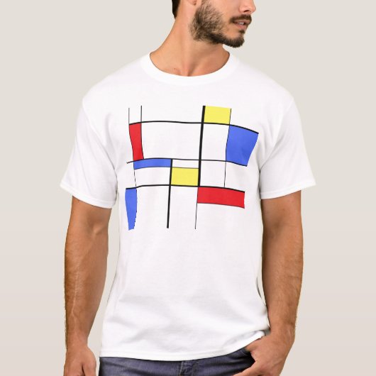 T-shirt mondrian (Devant)