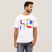 T-shirt mondrian (Devant entier)