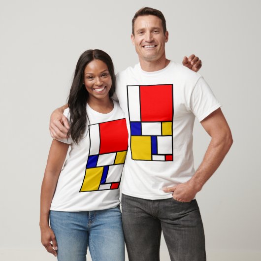 T-shirt Mondrian 2 (Unisexe)